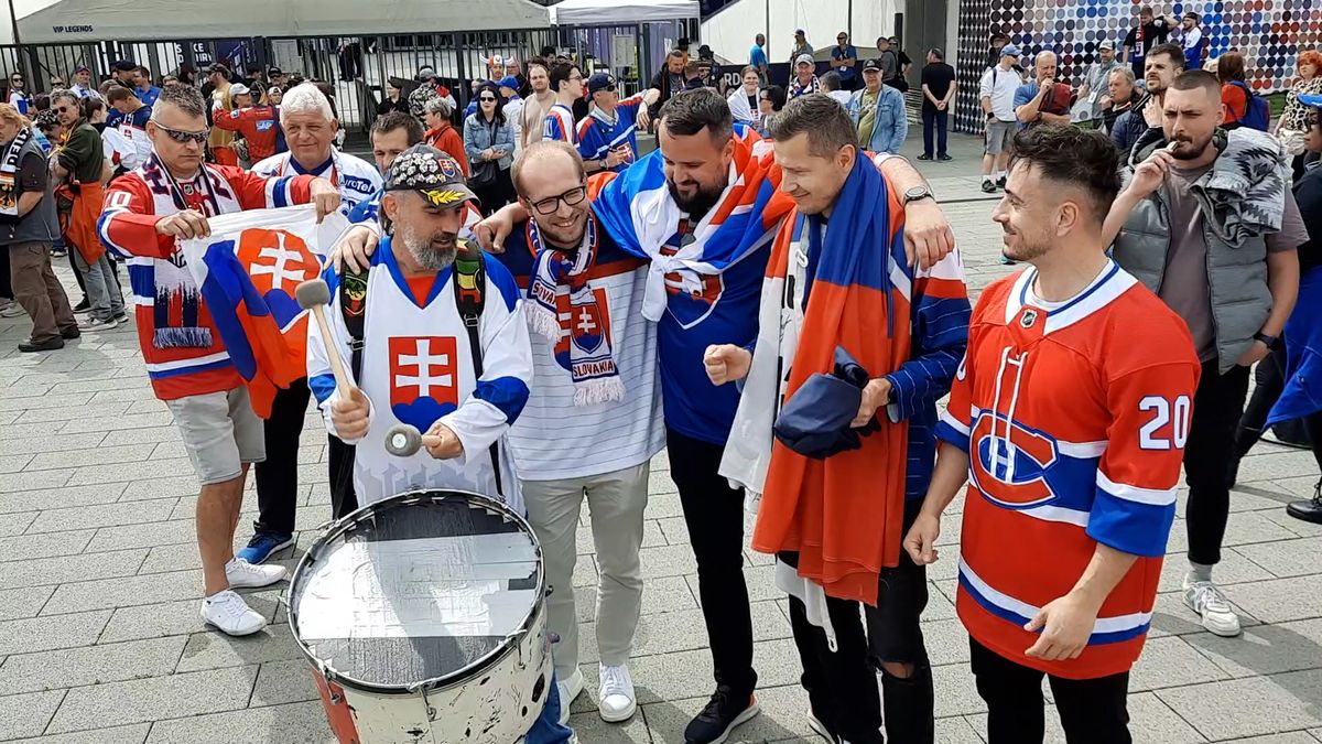 Slovenští fanoušci vzali Ostravu útokem
